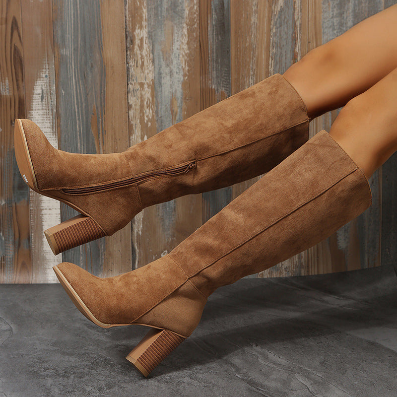 Stiefel mit hohem Absatz