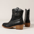 Cowboystiefel im Vintage-Look mit Stickerei