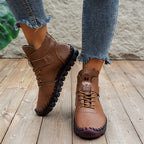 Schuhe aus Samt gefüttert