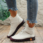 Schuhe aus Samt gefüttert