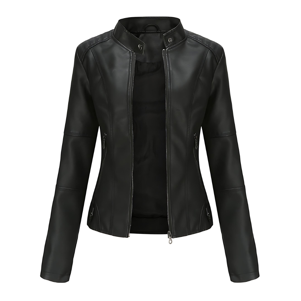 Vera: Leder Damenjacke