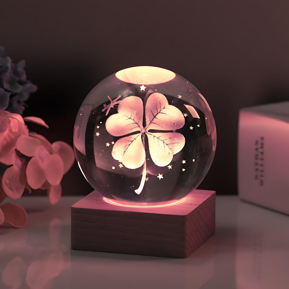 SternenLichter – 3D Kristall Universum Dekorlampe