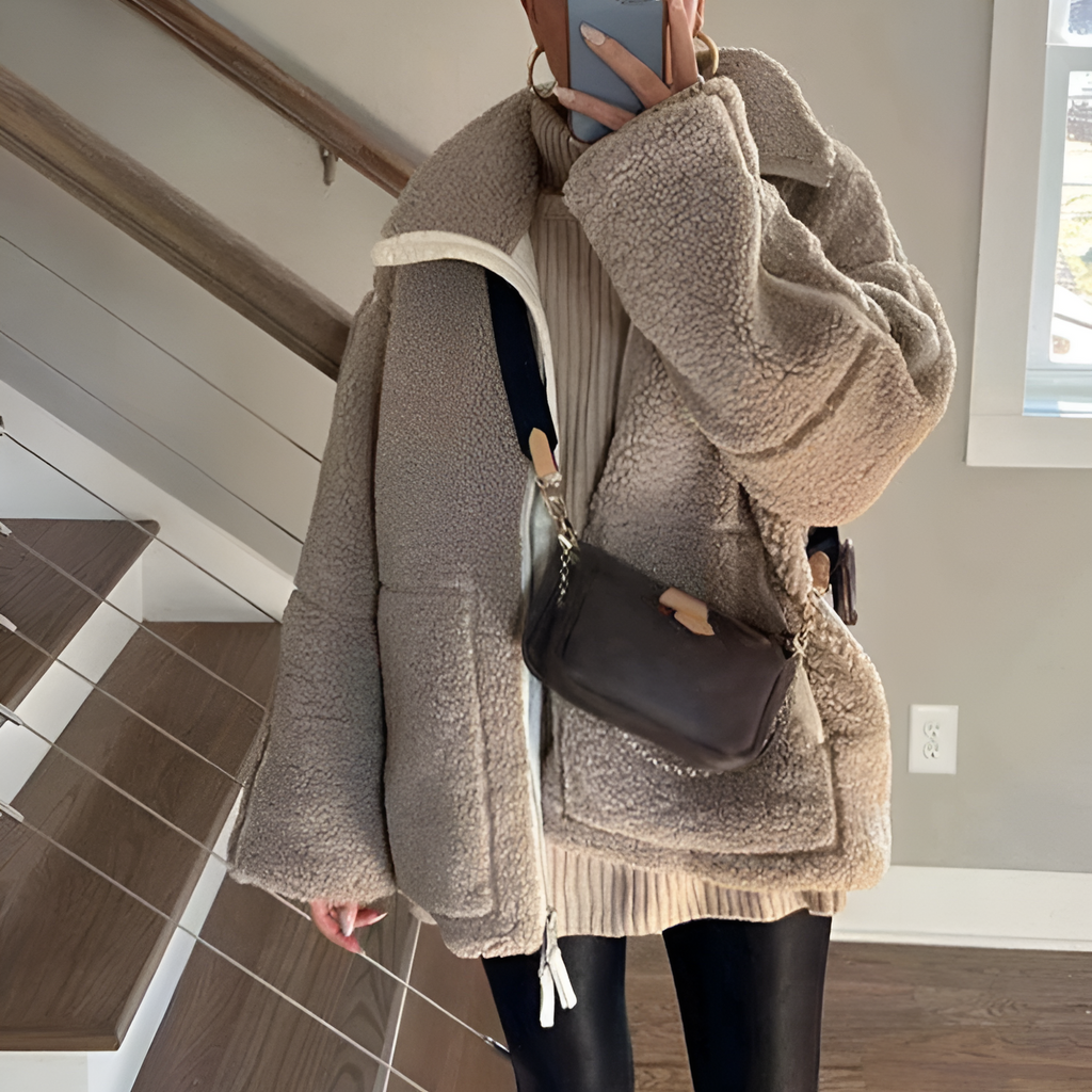 Olivia Comfort Teddyjacke – Für Warme sowie Stilvolle Tage
