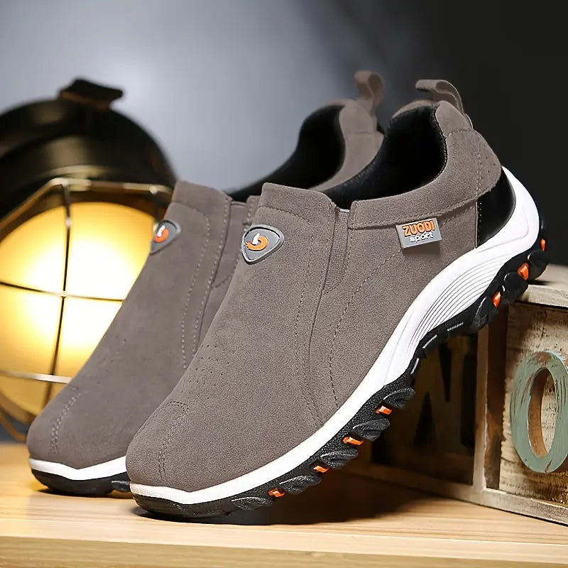 OrthoFlex Wildleder Orthopädische Schuhe: Langlebiger Komfort für Männer