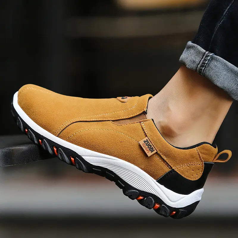 OrthoFlex Wildleder Orthopädische Schuhe: Langlebiger Komfort für Männer