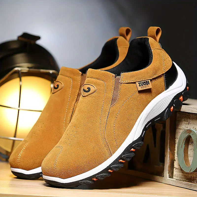OrthoFlex Wildleder Orthopädische Schuhe: Langlebiger Komfort für Männer