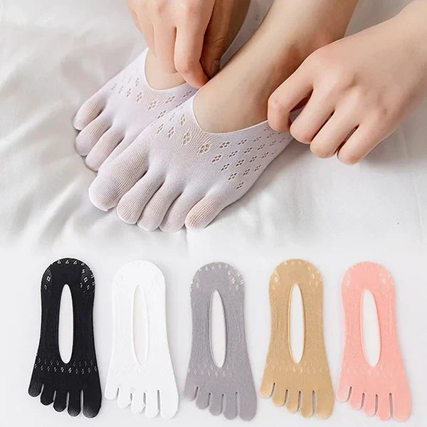 ComfortStep Orthopädische Zehensocken – Niedrig geschnitten sowie atmungsaktiv