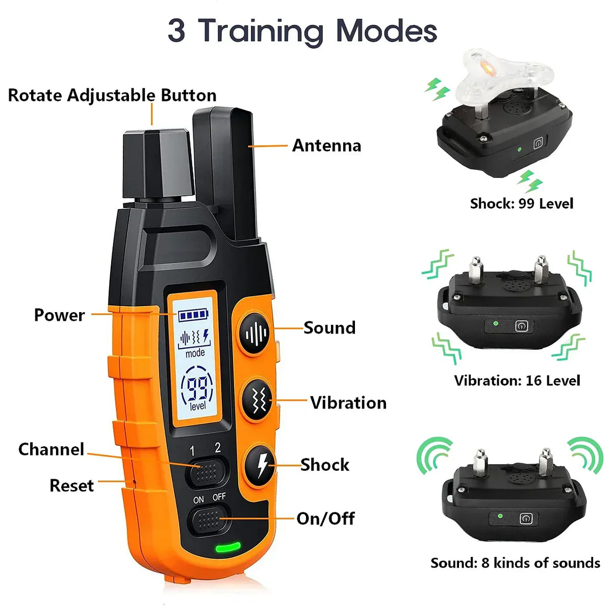Maximale Kontrolle Trainingshalsband – Ideal für Effektives Training