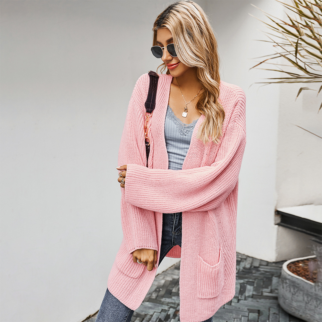 Luna – Elegantes sowie komfortables Damenstrickjacke