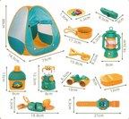 AbenteuerCamp – Komplettes Camping-Set für kreative Spielstunden