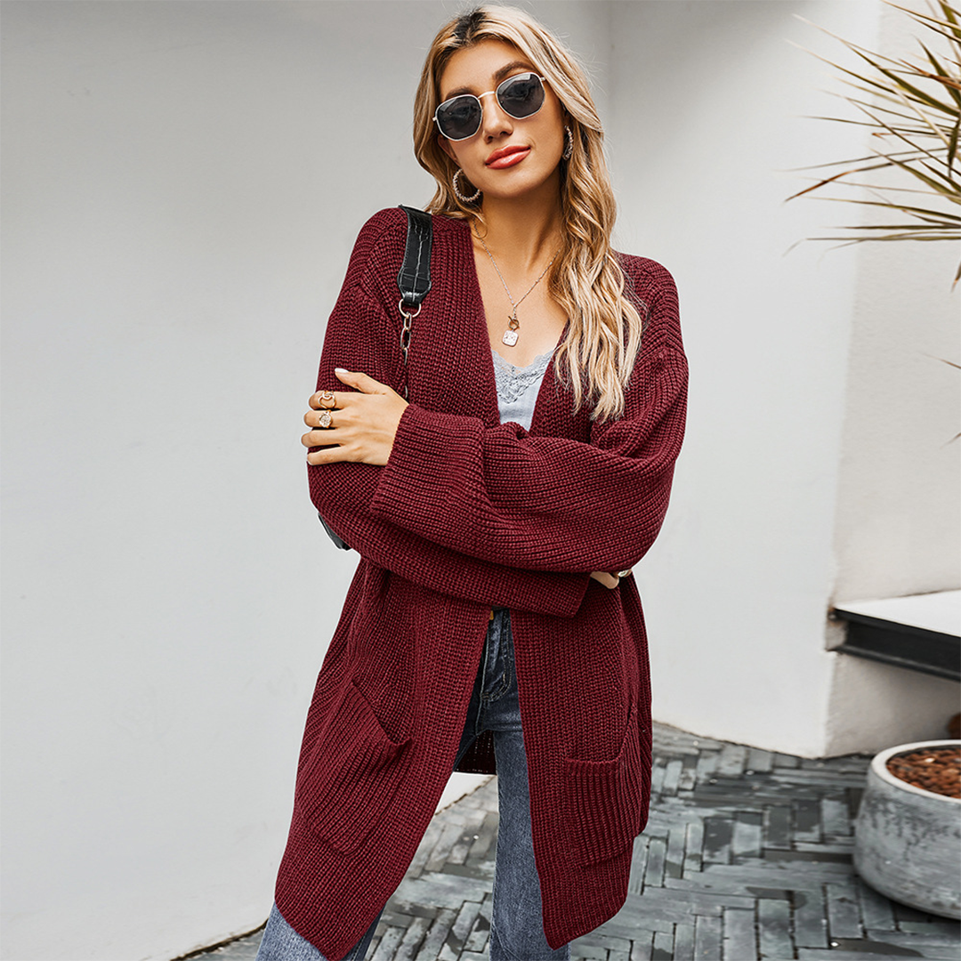 Luna – Elegantes sowie komfortables Damenstrickjacke