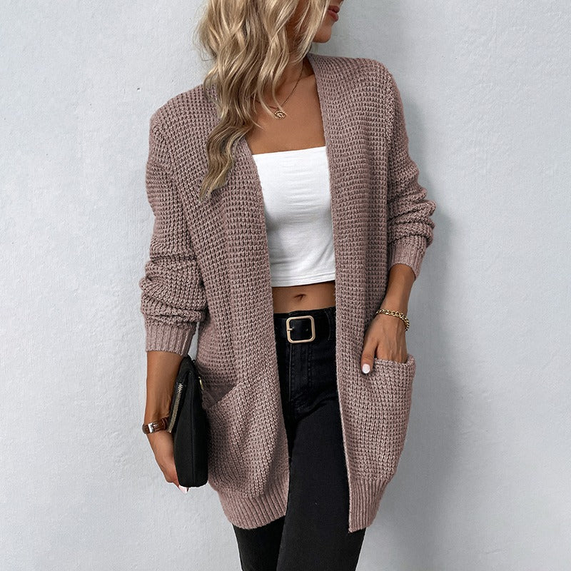 Sophie Weiches Damenstrickjacke – Bequem, Lässig und Zeitlos