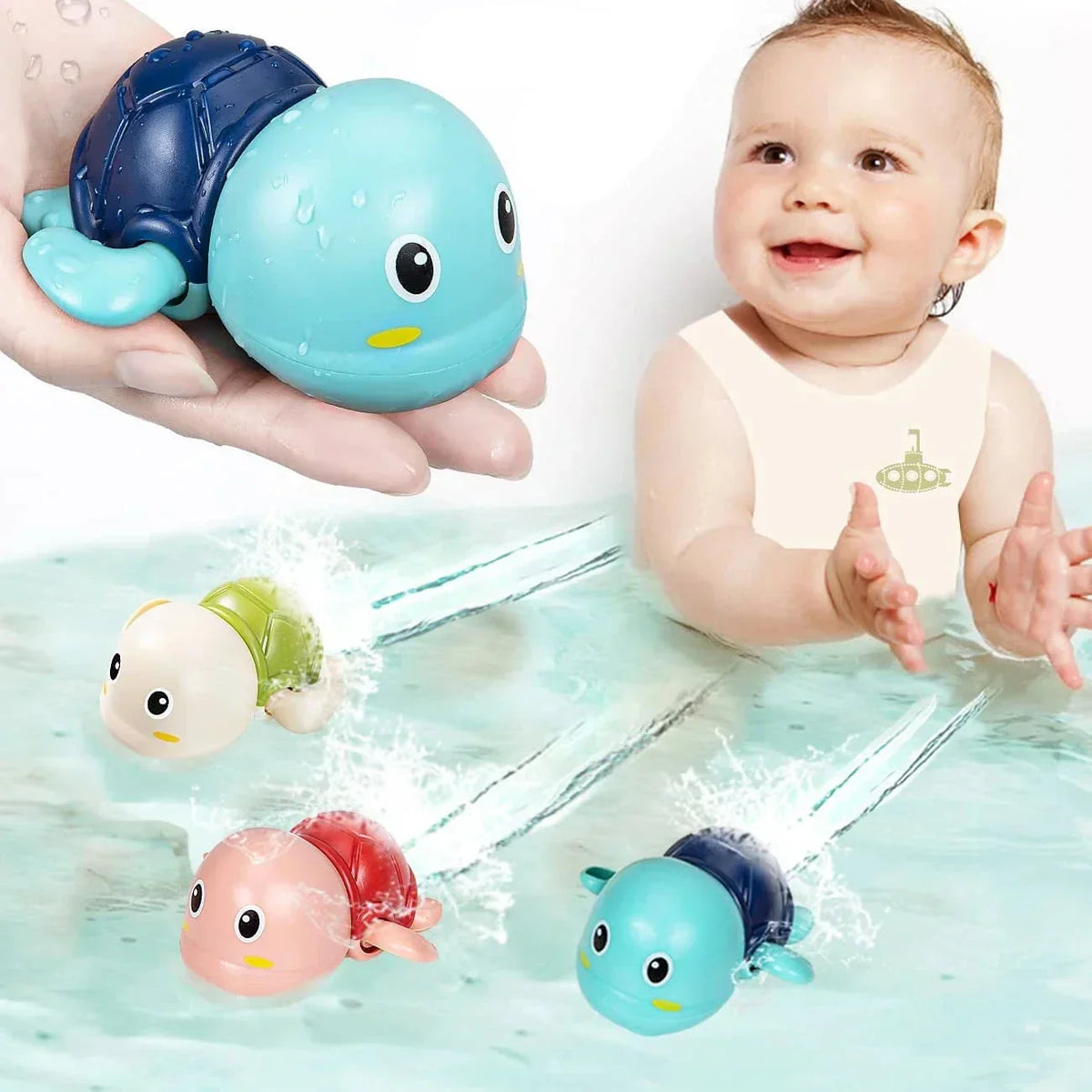 Schwimmfreund Schildkröte: Das perfekte Spielkamerad für das Bad