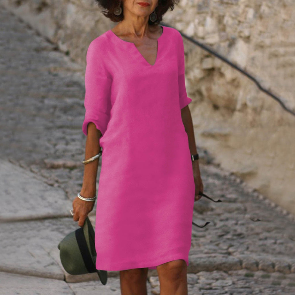 Bequemes Sommerkleid für Damen – Elegant sowie frisch