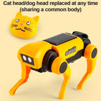 Bildungs-Solarenergie-Roboter – 2-in-1 Hund sowie Katze Baukasten