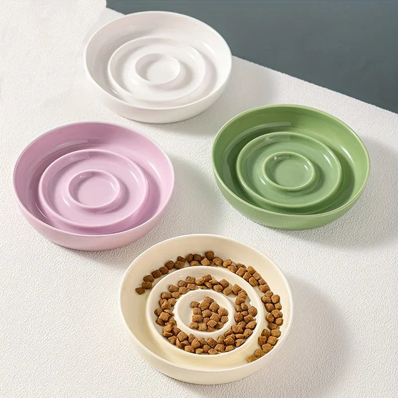 FeastFlow Fressnapf: Keramischer Slow Feeder für Kleine Haustiere