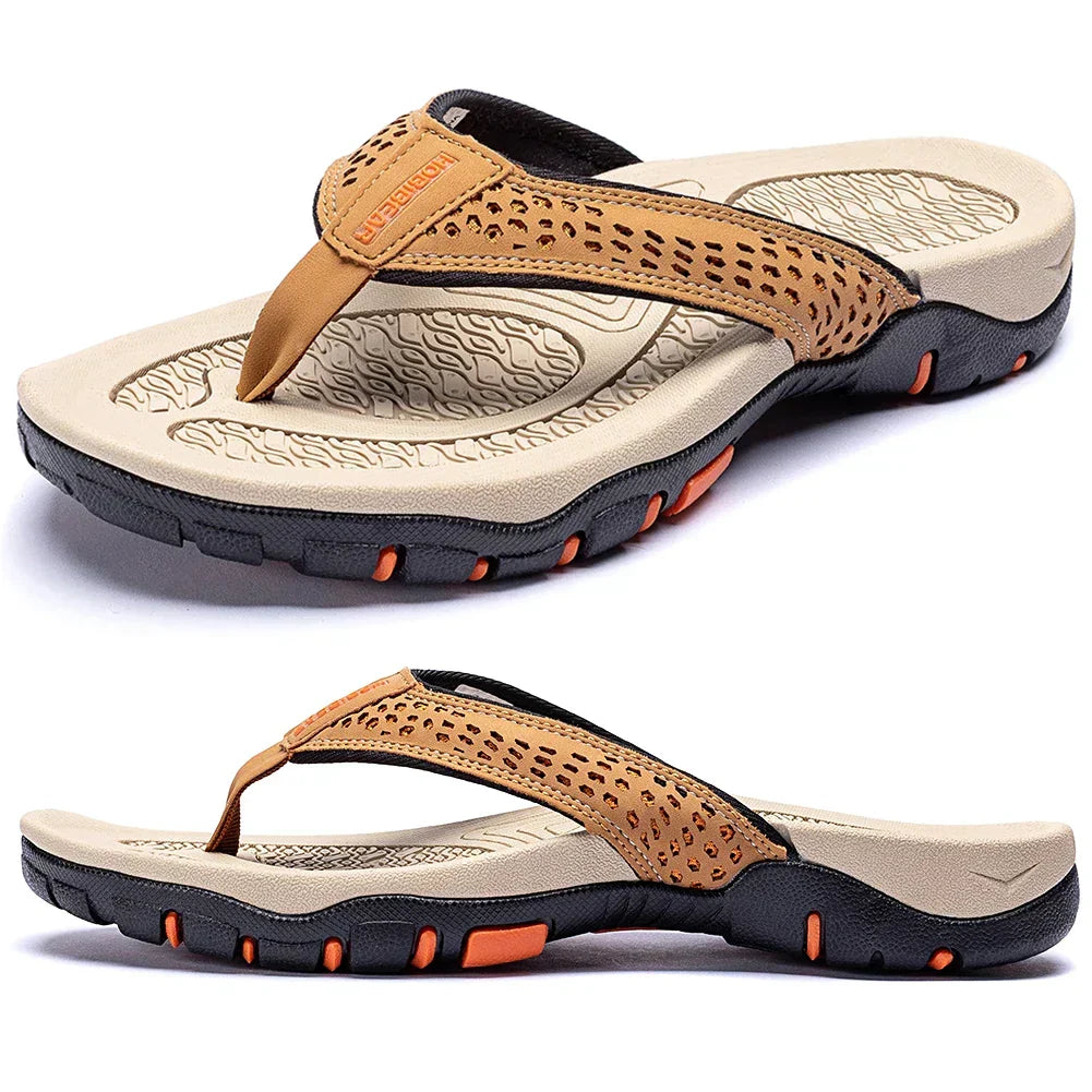 Bequeme Herren Slipper – Dämpfung sowie Belüftung