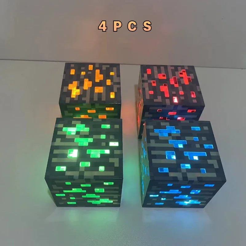 Verspielte LED Blocklampen: Kreative Beleuchtung für Gamer