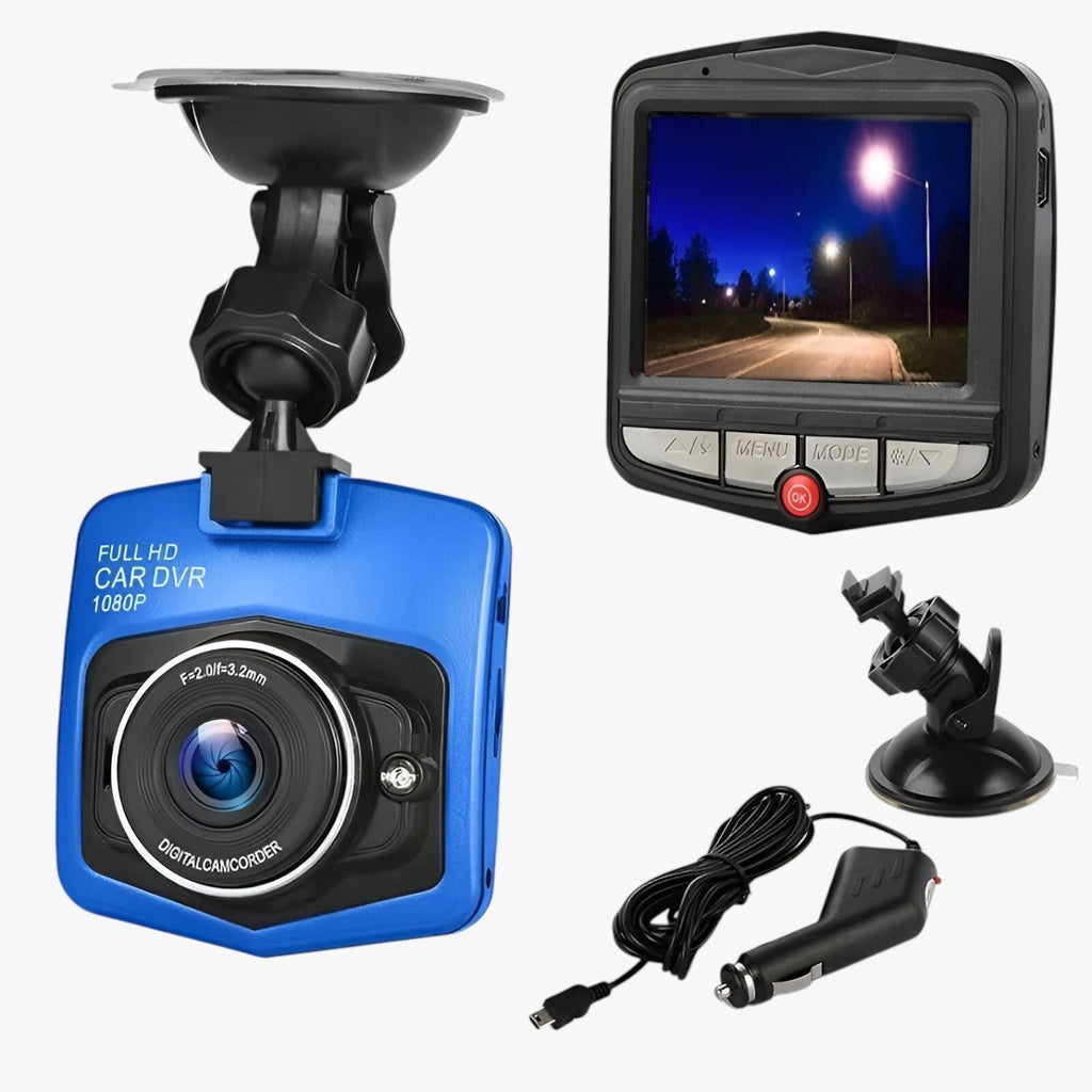 Kompakte 1080p HD Dashcam – Nachtsicht inklusive Loop-Aufnahme