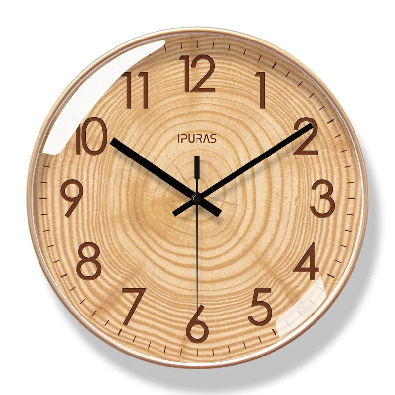 TimeWisp Holz Wanduhr – Lautloser sowie stilvoller Zeitmesser