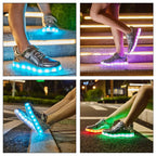 Strahlende Schrittmacher – LED-Schuhe für Kinder, die Leuchten
