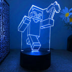 Verschiedene LED-Spielcharaktere Lampen – Verspielte Beleuchtung für Gamer