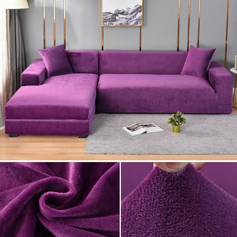 Velura Sofaüberzug – Luxuriöses Samt für Stil sowie Schutz
