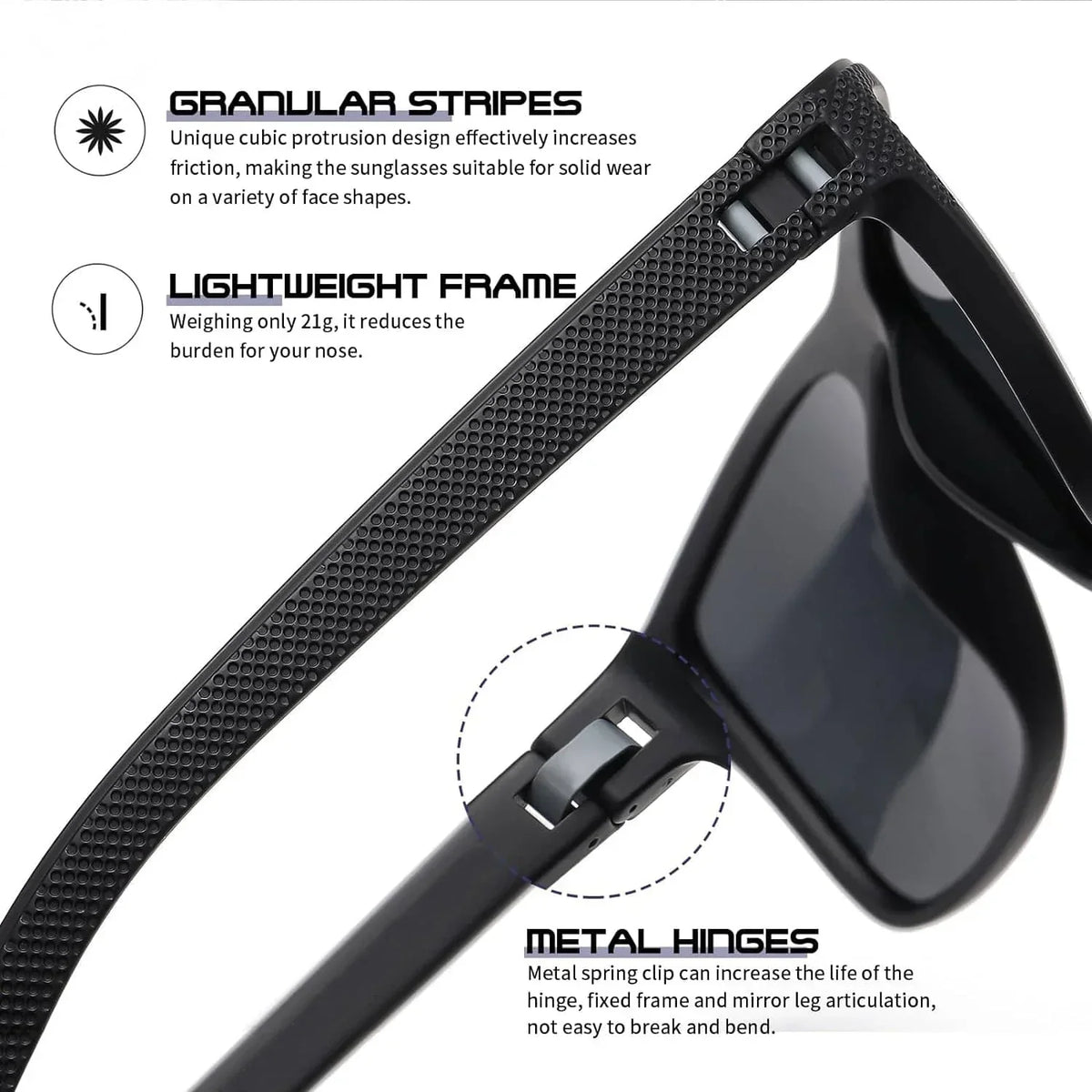 AquaShield Polarisierte Sonnenbrille 3-Pack – Geschützt und Elegant
