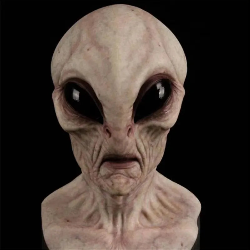 Außerirdisches Alien-Maske: Gruseliges Kostümzubehör für Halloween