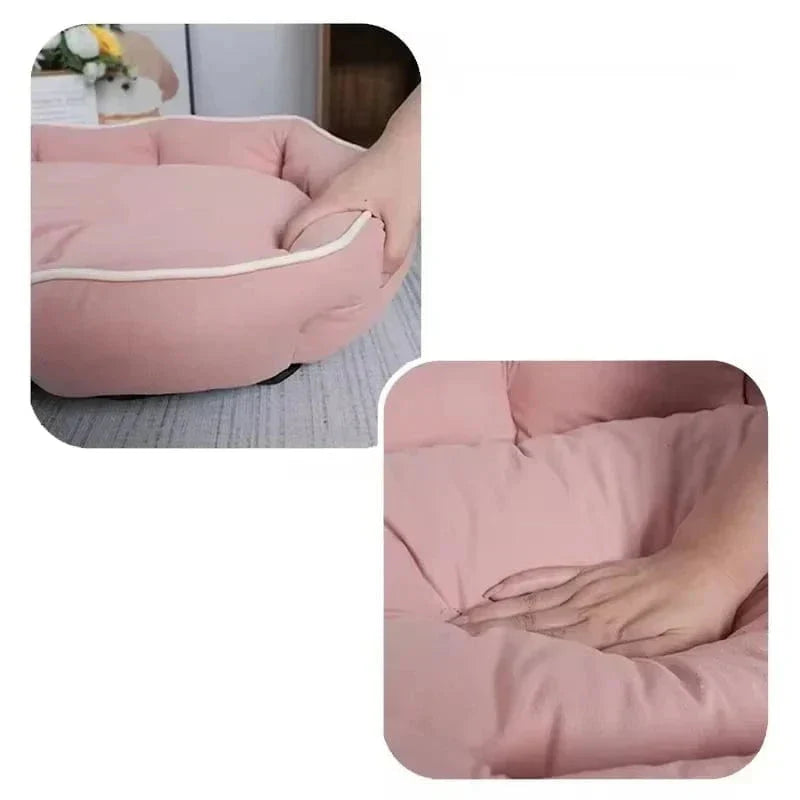 Knus Luxe Hundebett – Weiche Unterstützung sowie modernes Design