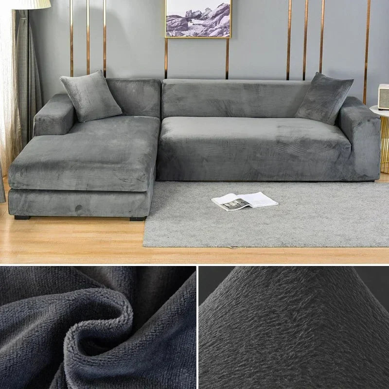 Velura Sofaüberzug – Luxuriöses Samt für Stil sowie Schutz