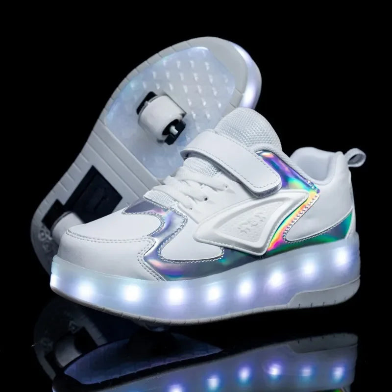LichtRiders – LED-Rollenschuhe für Kinder