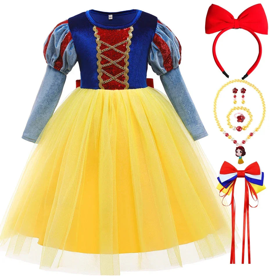 Sophia Zauberhaftes Prinzessinnenkleid für Kinder: Magisches Cosplay-Outfit für Partys