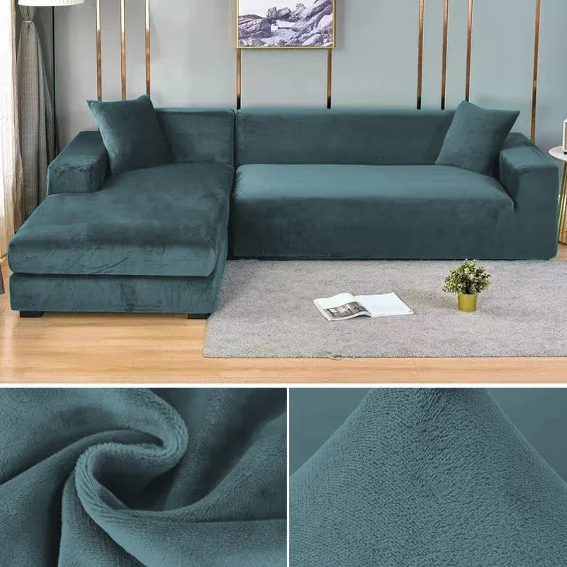 Velura Sofaüberzug – Luxuriöses Samt für Stil sowie Schutz