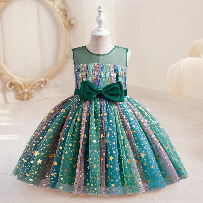 Lieveke Magisches Tutu-Kleid – Buntes Verzaubertes Kleid für Feiern
