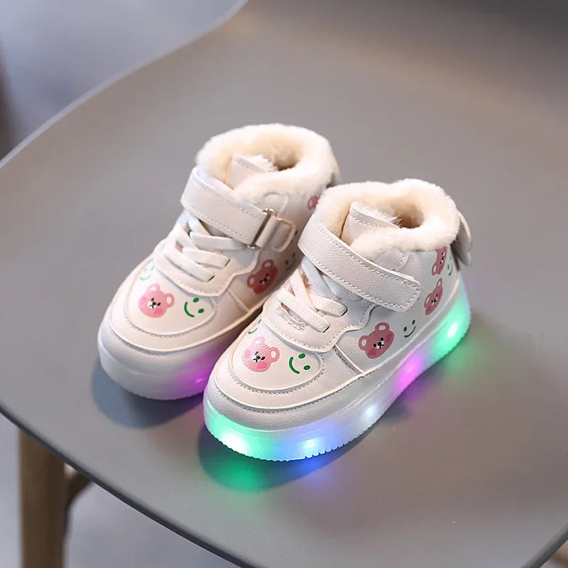 Emma Leuchtende Sneakers für Kinder – Warm sowie Bequem mit LED-Beleuchtung