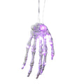 Leuchtende Skelethand – Gruselige Halloween-Dekoration inklusive LED