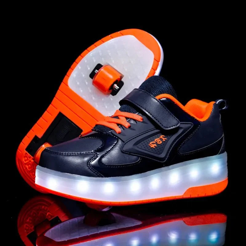 LichtRiders – LED-Rollenschuhe für Kinder