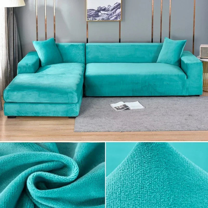 Velura Sofaüberzug – Luxuriöses Samt für Stil sowie Schutz