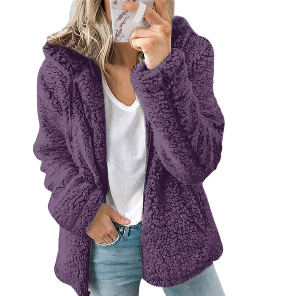 Nora Flauschiger Hoodie für Damen - Bequemer Hoodie für Kalte Tage