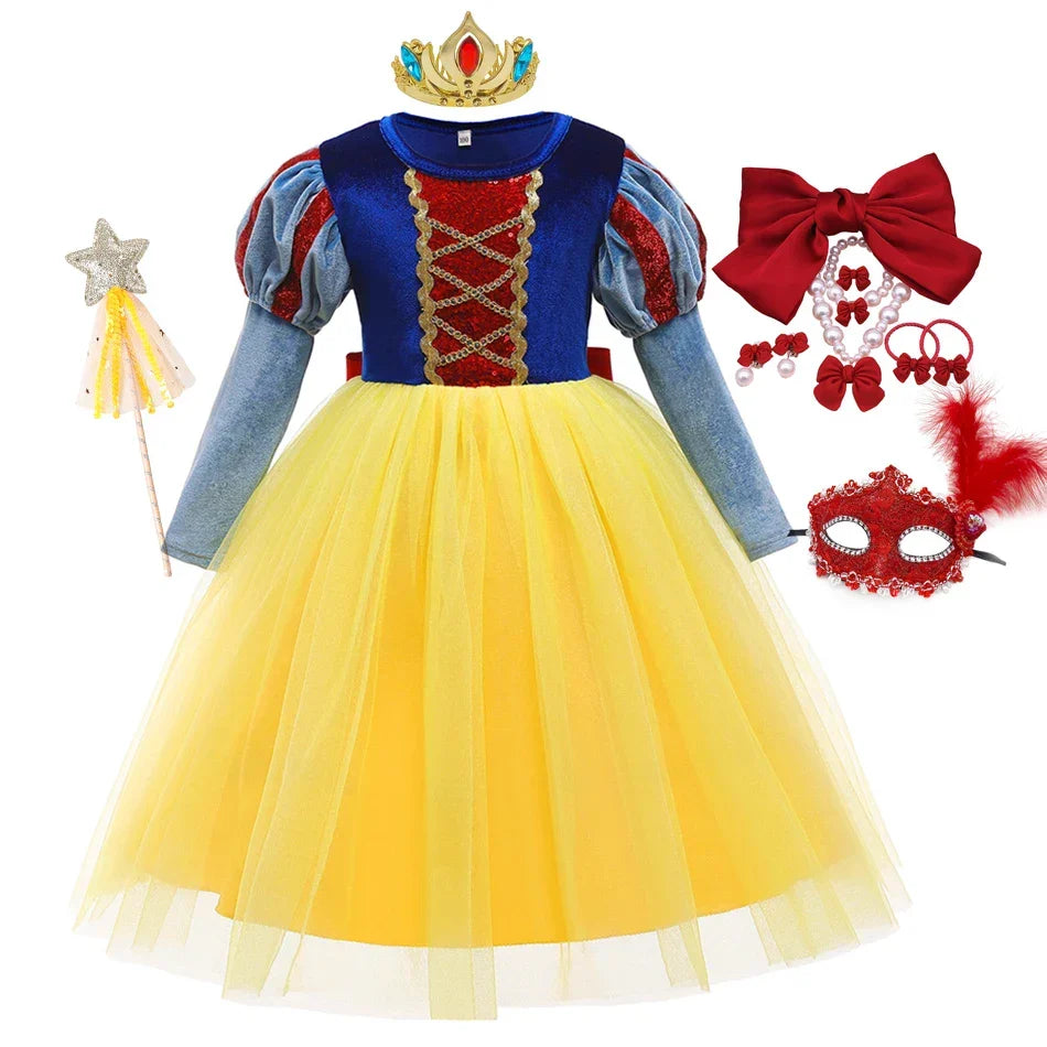 Sophia Zauberhaftes Prinzessinnenkleid für Kinder: Magisches Cosplay-Outfit für Partys