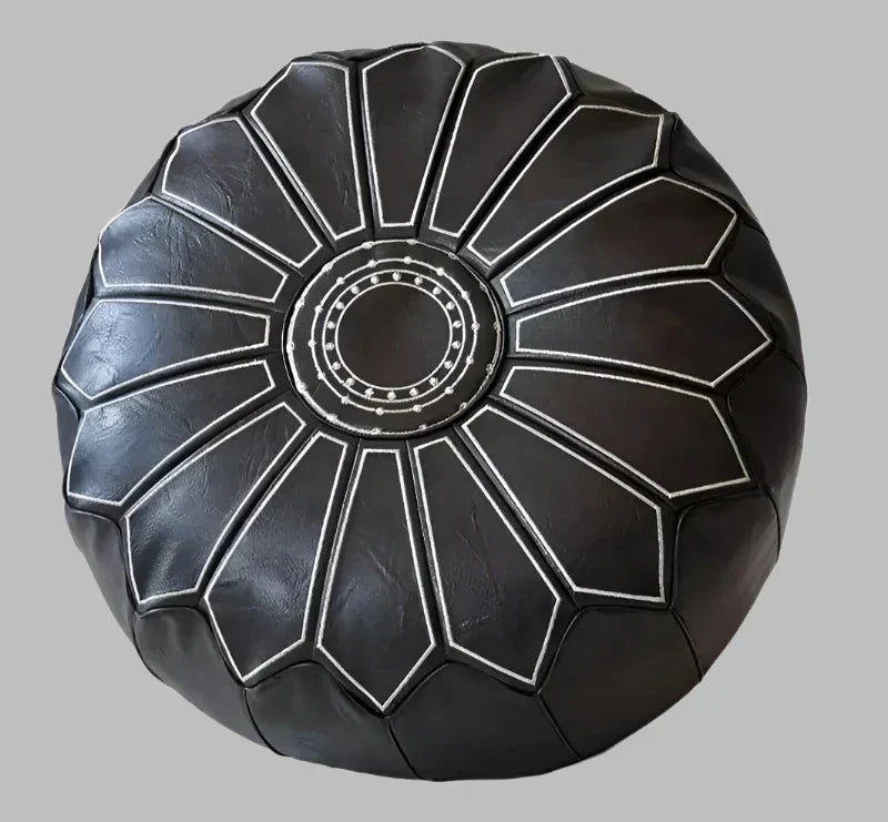 Luxe Leder Pouf – Komfort sowie Design