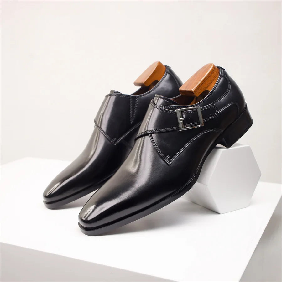 Torino Monk Strap Herrenschuhe – Modernes sowie Raffiniertes Design