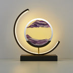 SandLight 3D Sandtischlampe – Entspannendes Design inklusive Bewegtem Sand