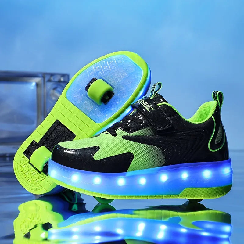 LichtRiders – LED-Rollenschuhe für Kinder
