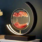 SandLight 3D Sandtischlampe – Entspannendes Design inklusive Bewegtem Sand