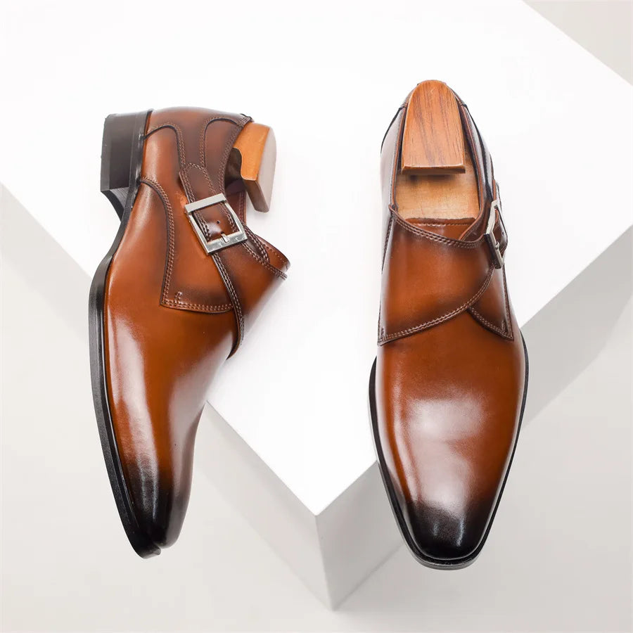 Torino Monk Strap Herrenschuhe – Modernes sowie Raffiniertes Design