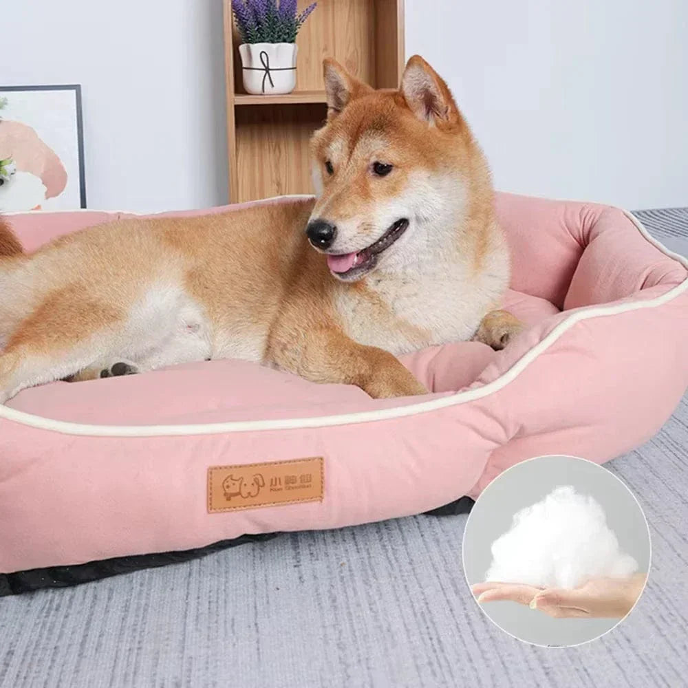 Knus Luxe Hundebett – Weiche Unterstützung sowie modernes Design