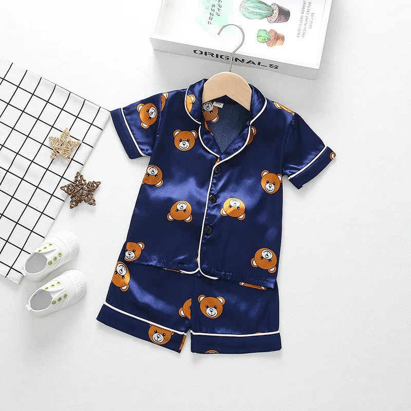Sommer Pyjama Set - Fröhlich sowie Bequem für Kinder