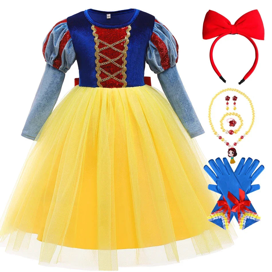 Sophia Zauberhaftes Prinzessinnenkleid für Kinder: Magisches Cosplay-Outfit für Partys